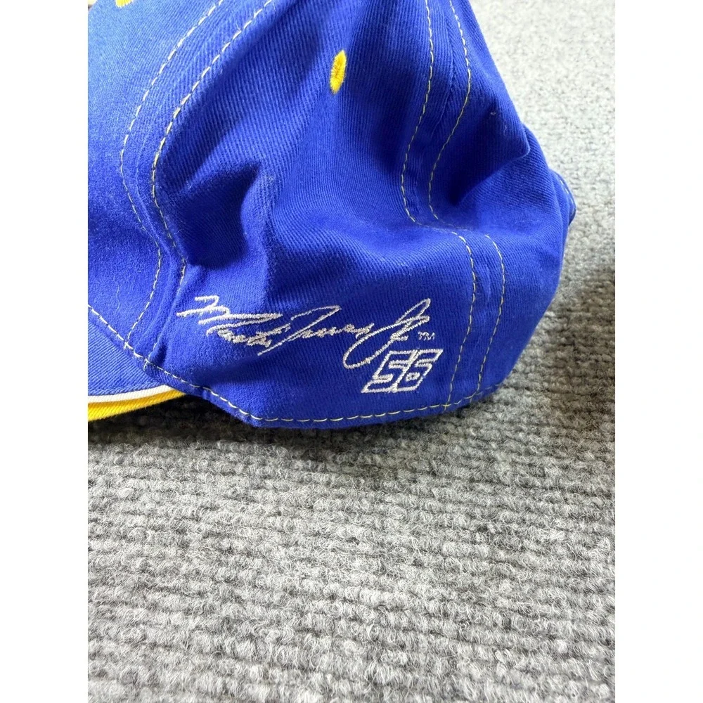 NAPA Racing Michael Waltrip 55 Ron Capps Mens Adjustable Blue Yellow Hats Caps